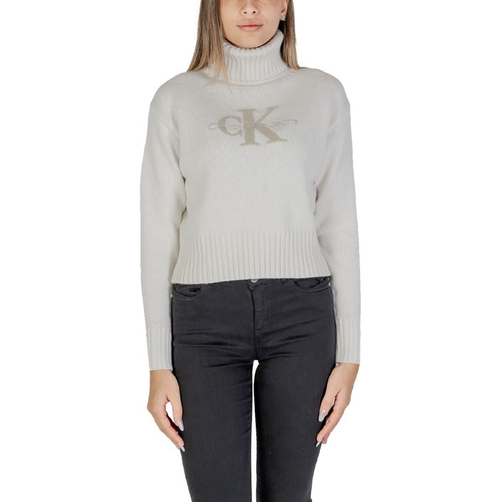 Calvin Klein Jeans Maglione a Collo Alto Donna