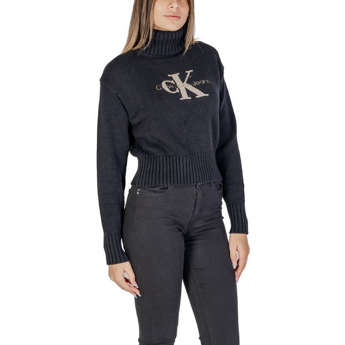 Calvin Klein Jeans Maglione a Collo Alto Donna