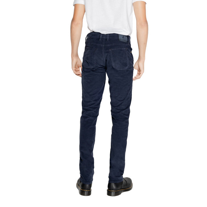 Jeckerson Pantaloni Blu Uomo