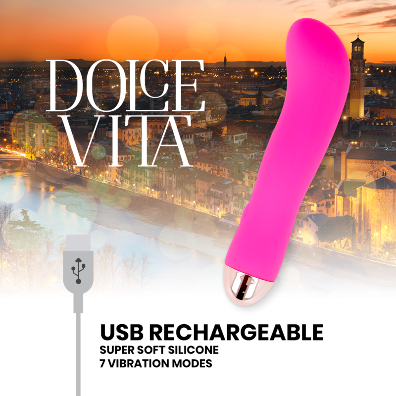 MYBESTIESTORE_SEXY_SHOP_ONLINE_VIBRATORE_PUNTOG_RICARICABILE_FUCSIA_DOLCEVITA