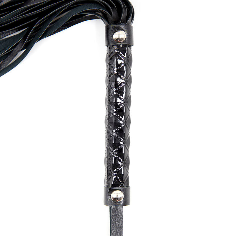 MYBESTIESTORE_SEXY_SHOP_ONLINE_FLOGGER_MOTIVO_DIAMANTI_NERO_OHMAMA