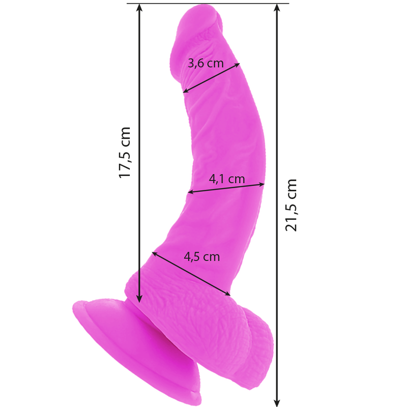 DILDO_FLESSIBILE_VIBRAZIONE_FEXIBLE_VIBRATING_DILDO_21CM_FUCSIA_DIVERSIA