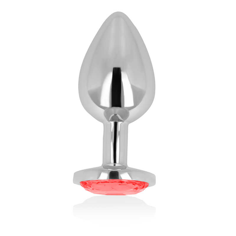 MYBESTIESTORE_SEXY_SHOP_ONLINE_PLUG_ANALE_METALLO_8CM_ROSSO_ARGENTO_OHMAMA