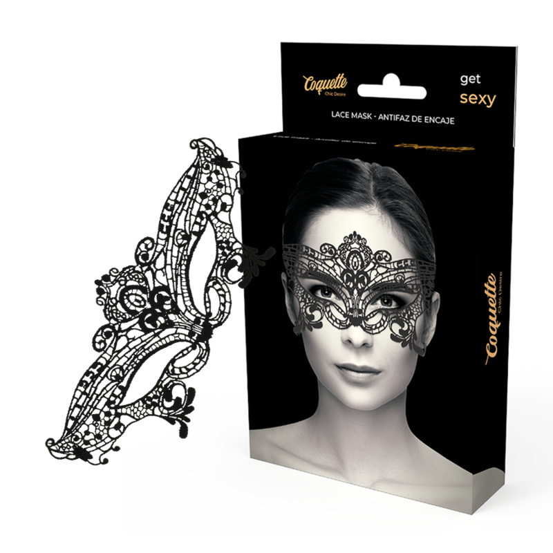 MASCHERA IN PIZZO - NERA COQUETTE