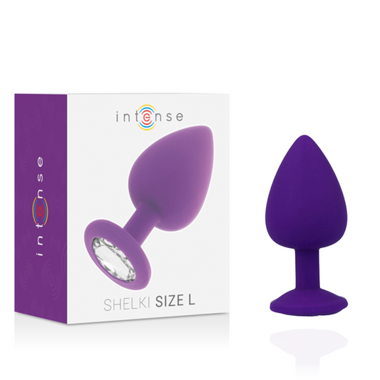 INTENSE PLUG ANALE SHELKI SIZE L - VIOLA