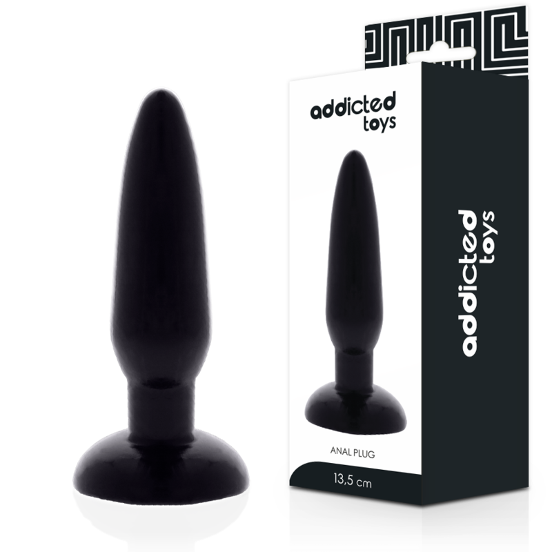 MYBESTIESTORE_SEXY_SHOP_ONLINE_PLUG_ANALE_13CM_NERO_ADDICTEDTOYS