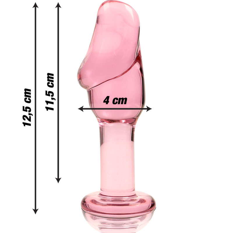 MYBESTIESTORE_SEXY_SHOP_ONLINE_PLUG_ANALE_VETRO_BOROSILICATO_12CM_ROSA_NEBULASERIESBYIBIZA