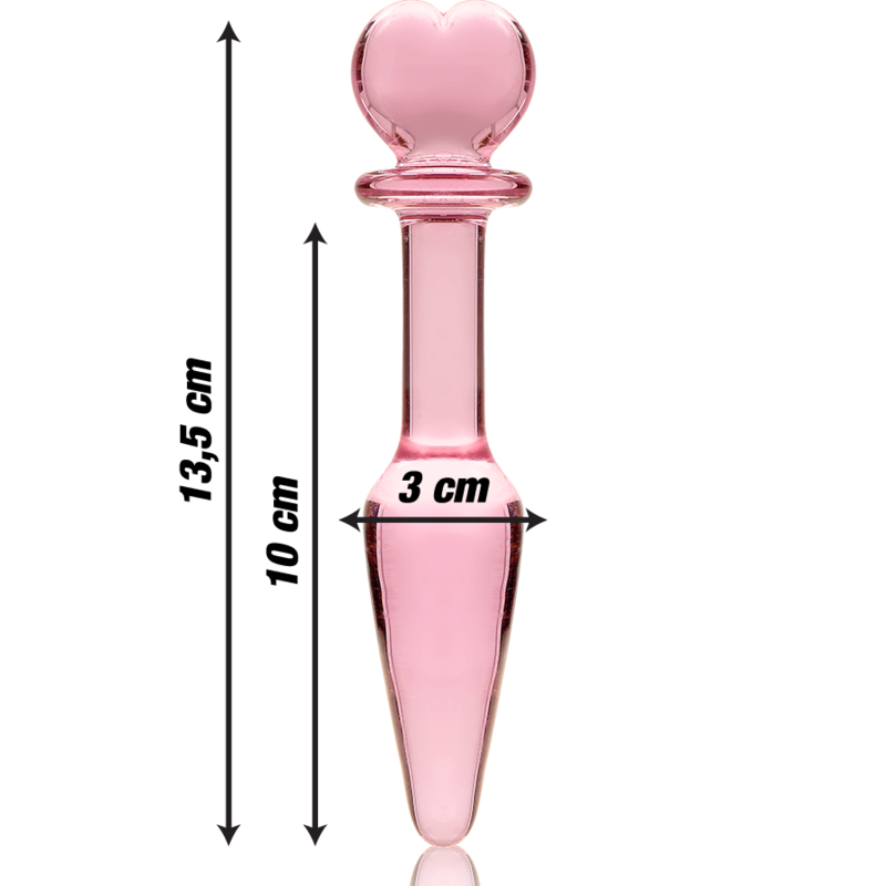 MYBESTIESTORE_SEXY_SHOP_ONLINE_PLUG_ANALE_VETRO_BOROSILICATO_13CM_ROSA_NEBULASERIESBYIBIZA