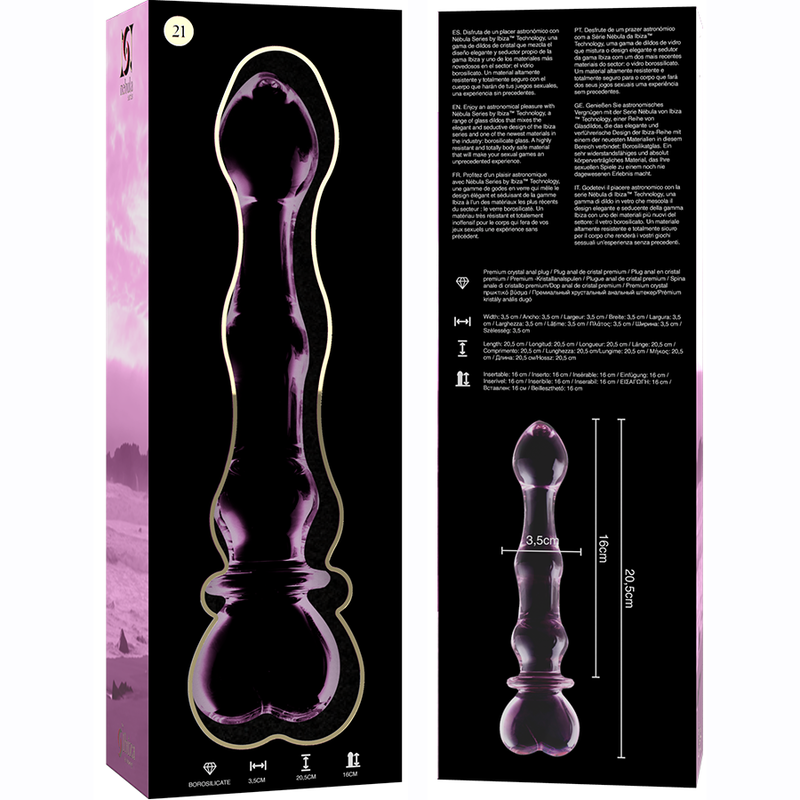 MYBESTIESTORE_SEXY_SHOP_ONLINE_DILDO_VETRO_BOROSILICATO_20CM_ROSA_NEBULASERIESBYIBIZA