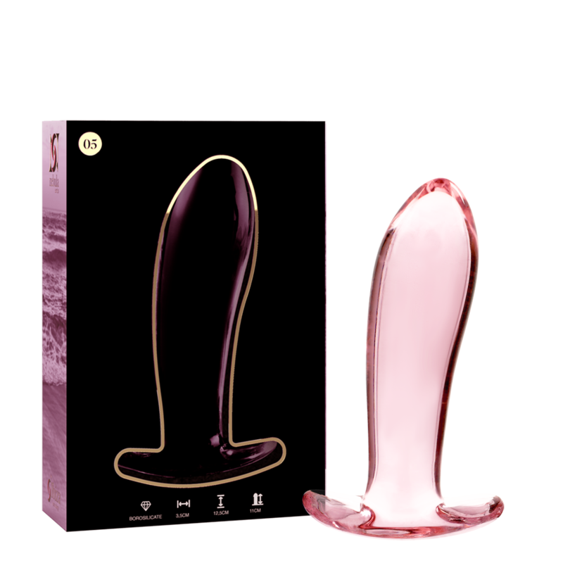 MYBESTIESTORE_SEXY_SHOP_ONLINE_PLUG_ANALE_VETRO_BOROSILICATO_12CM_ROSA_NEBULASERIESBYIBIZA