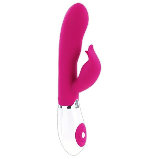 Vibratore Rabbit Felix Bianco e Fucsia Pretty Love