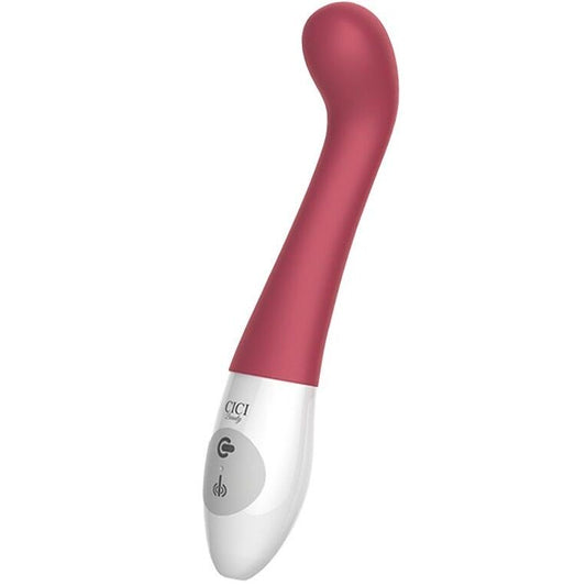 CICI BEAUTY VIBRATORE PUNTO G NUMBER 1 + CONTROLLER - BIANCO E ROSSO