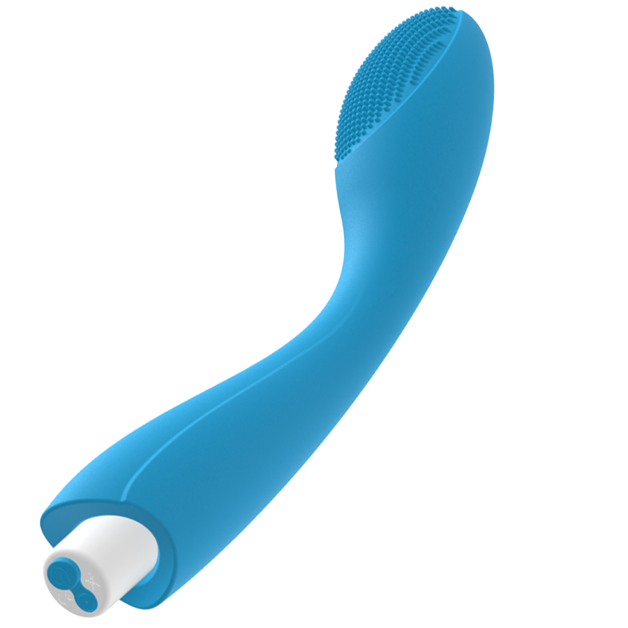 G-SPOT VIBRATORE PUNTO G RICARICABILE GYLBERT - AZZURRO