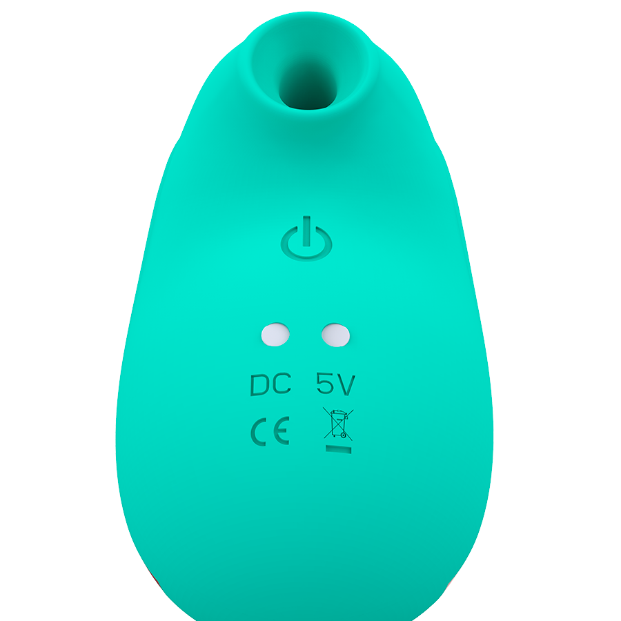 Shushu 2.0 New Generation Clitoral Stimulator - Aqua Green och Rosa