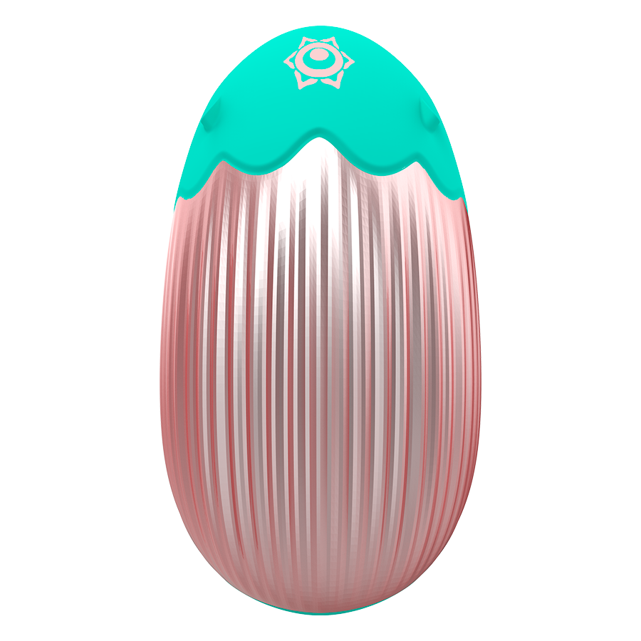 Shushu 2.0 New Generation Clitoral Stimulator - Aqua Green och Rosa