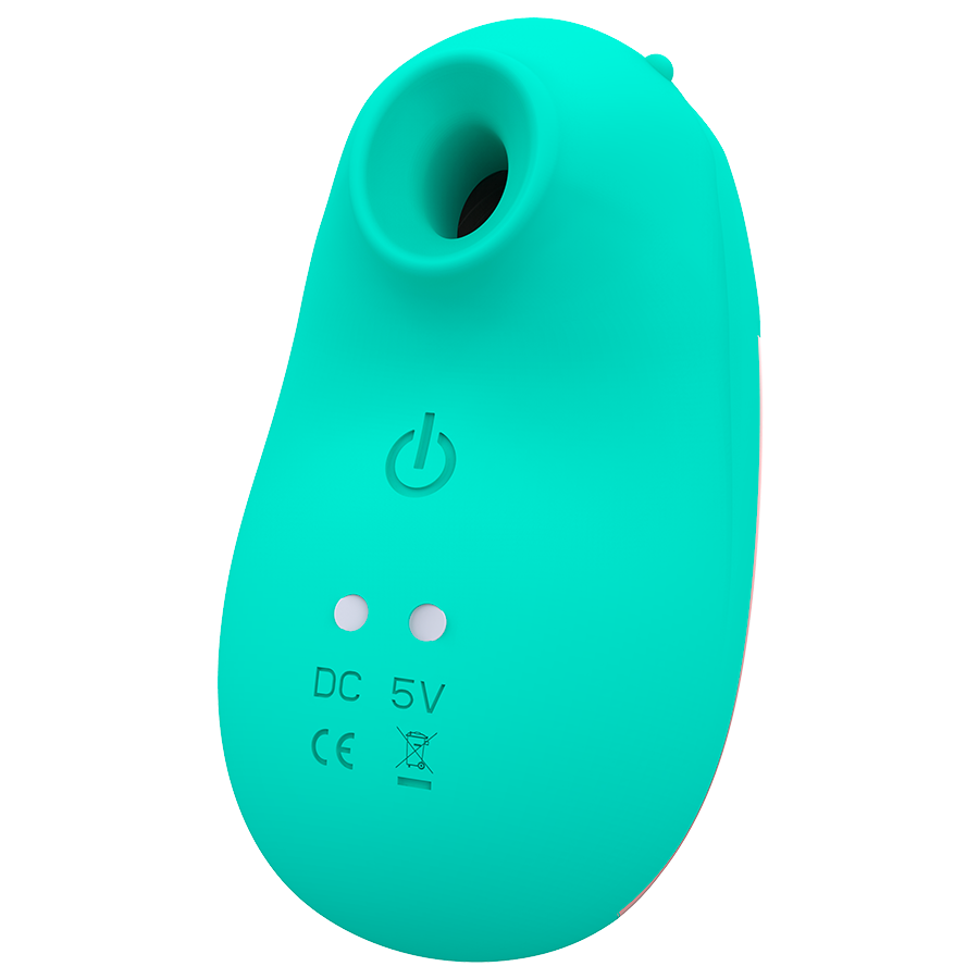 Shushu 2.0 New Generation Clitoral Stimulator - Aqua Green och Rosa