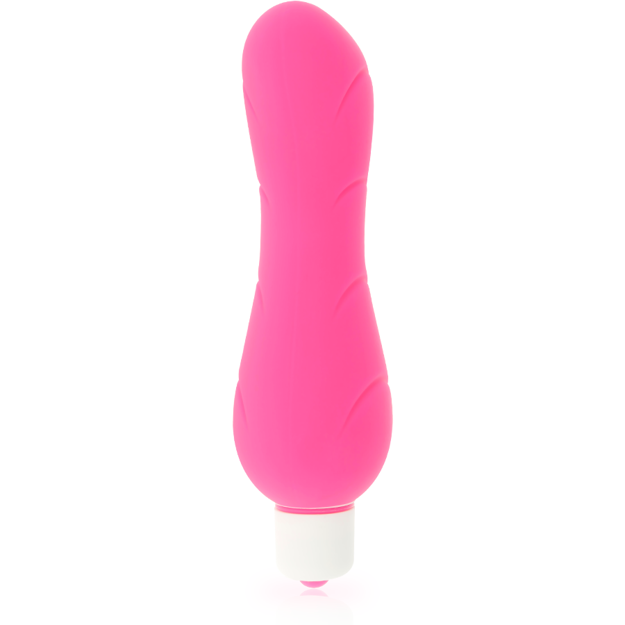 DOLCE VITA VIBRATORE PUNTO G IN SILICONE - ROSA