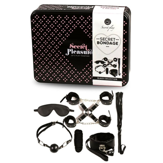 MYBESTIESTORE_SEXY_SHOP_ONLINE_KIT_BONDAGE_8PEZZI_NERO_SECRETPLAY