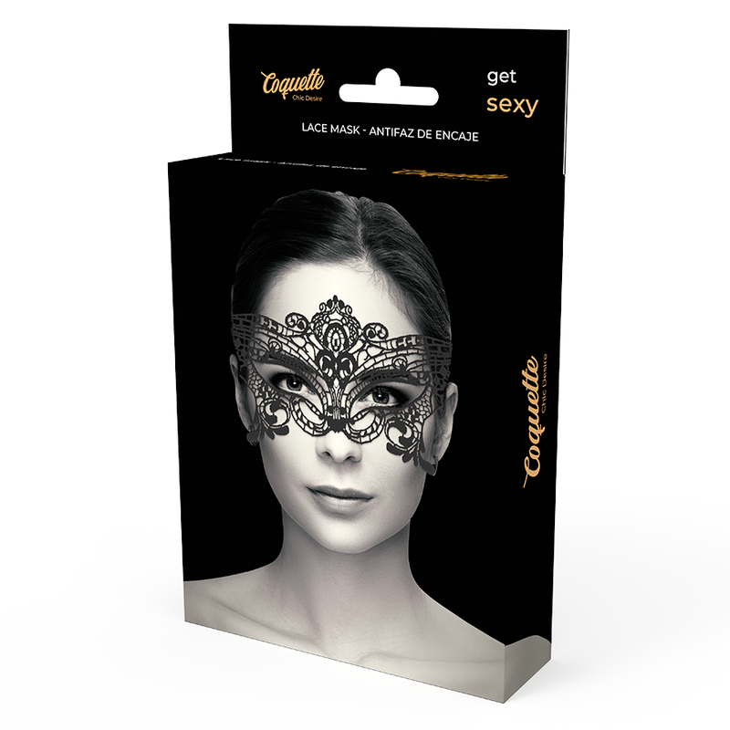 MASCHERA IN PIZZO - NERA COQUETTE