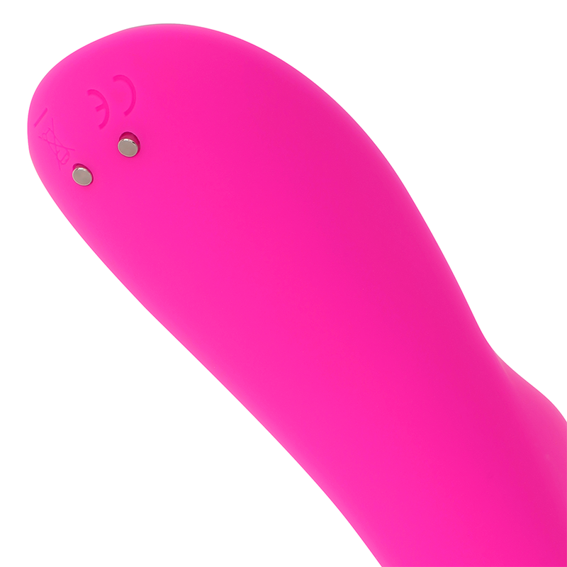 OHMAMA VIBRATORE PUNTO G A CARICA MAGNETICA 21 CM - FUCSIA