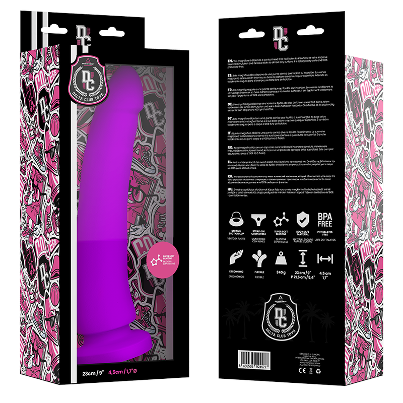 MYBESTIESTORE_SEXY_SHOP_ONLINE_DILDO_SILICONE_23CM_LILLA_DELTACLUB