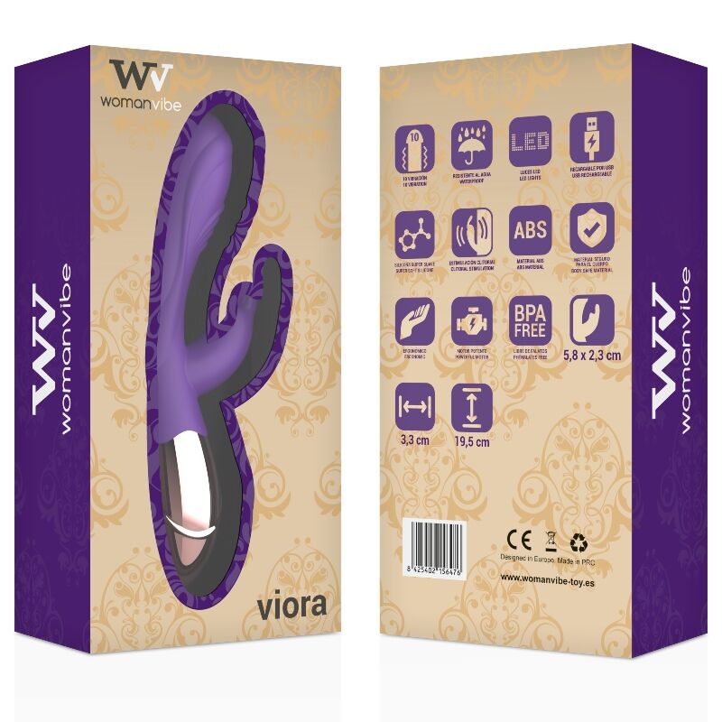 MYBESTIESTORE_SEXY_SHOP_ONLINE_VIBRATORE_RABBIT_VIORA_SILICONE_RICARICABILE_LILLA_WOMANVIBE